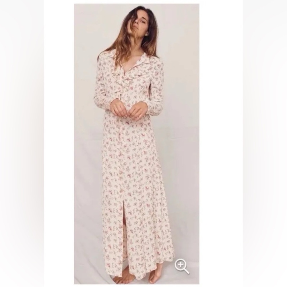 Christy Dawn Floral Long Sleeve Maxi Dress